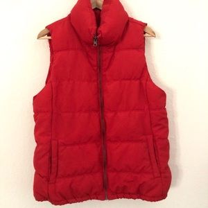 Fleece-lined Puffy Vest